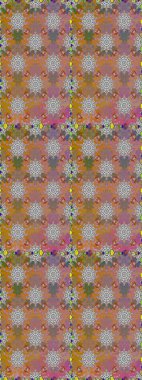 Tekstil, tebrik kartı, boyama kitabı, telefon kılıfı baskısı için kullanılabilir. Kızılderili desenli desenli desenli şal deseni. Etnik Mandala süsü. Raster Henna dövme stili.