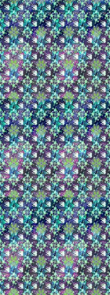 Çiçek kompozisyonu, el boyası, hassas şablon. Manzaralı çiçek deseni. Üst manzara, yumuşak mavi renk tarzı. Sevgililer günü ve tebrik kartı konsepti için şık bir davet.