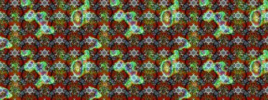 Sketch Floral Pattern in Raster illustration. Fancy fabric pattern. Colour Spring Theme sketch pattern Background. Flat Flower Elements Design.