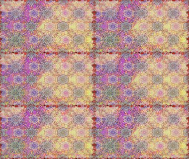 Kızılderili desenli desenli desenli şal deseni. Raster Henna dövme stili. Etnik Mandala süsü. Tekstil, tebrik kartı, boyama kitabı, telefon kılıfı baskısı için kullanılabilir.