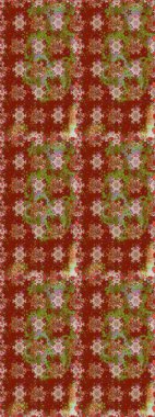 Şatafatlı bahar bahçesi dokusu. Çiçek deseni. Raster illüstrasyonu. Çiçeksiz arkaplan.