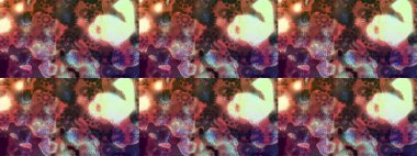 Kahverengi renkli çiçekler. Tropik çiçek desenleri. Raster illüstrasyonu.