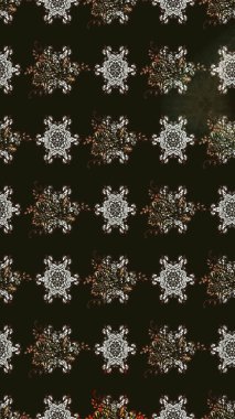 Çiçekler suluboya eskiz deseni. Raster Stili kumaş deseni.