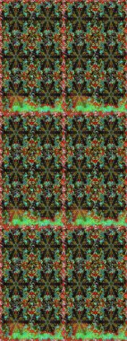 Barok tarzında kusursuz bir doğulu süsü. Raster oryantal süs. Geleneksel klasik altın desen. Altın elementlerle kahverengi renklerde altın desen.