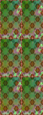 Düz çiçek öğeleri tasarım. Bahar Tema Dikişsiz desen arka plan rengi. Fantezi kumaş deseni. Raster çizimde sorunsuz çiçek desenli.