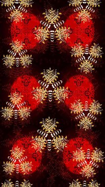 Renkli Bahar Teması eskiz kalıbı. Çiçek desenli eskiz. Düz Çiçek Elementleri Tasarım Raster illüstrasyonu. Siyah renkte çiçekler.