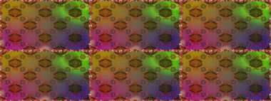 Raster suluboya çiçek deseni, narin çiçekler, kahverengi ve yeşil çiçekler, tebrik kartı şablonu. Güzel kumaş deseni.