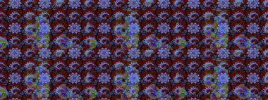 Raster suluboya çiçek deseni, narin çiçekler, çiçekler, tebrik kartı şablonu. Güzel kumaş deseni.