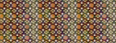 Eskiz Vintage Çiçek Deseni. Raster Kalça dokusu deseni.