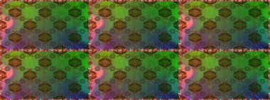 Düz Çiçek Elementleri Tasarımı. Renkli Bahar Temalı Kusursuz Arkaplan. Raster illüstrasyonunda kusursuz çiçek deseni. Güzel kumaş deseni.