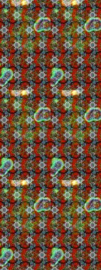 Çiçek arkaplanlı soyut zarafet eskiz deseni. Raster Güzel kumaş deseni.