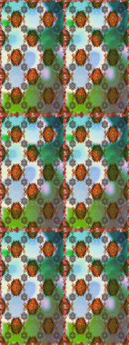 Hint çiçek liyada madalyon deseni. Etnik Mandala süsü. Tekstil, tebrik kartı, boyama kitabı, telefon kılıfı baskı için kullanılabilir. Raster Kına dövme tarzı.