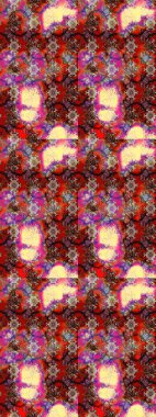 Küçük çiçekte güzel bir desen. Küçük renkli çiçekler. Moda baskıları için zarif bir şablon. Motley illüstrasyonu. Çiçekli bahar çiçekleri.