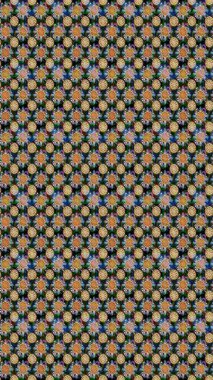 Kusursuz desen. Raster illüstrasyonu. Ultraviyole kumaş deseni. Organik motif arkaplanı.