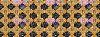 Raster Henna dövme stili. Kızılderili desenli desenli desenli şal deseni. Tekstil, tebrik kartı, boyama kitabı, telefon kılıfı baskısı için kullanılabilir. Etnik Mandala süsü.