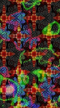 Çiçek arkaplanlı soyut zarafet eskiz deseni. Raster Güzel kumaş deseni.