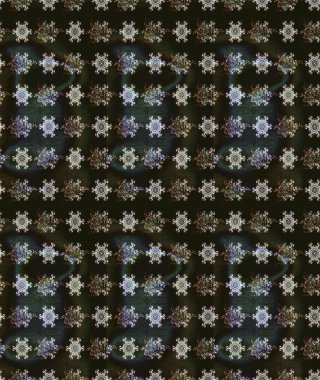 Raster çiçek izi. Çiçeksel gri çizim deseni. Klasik taslak çizimi. Raster Yumuşak kumaş deseni.