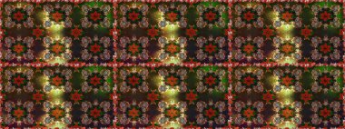 Tekstil, duvar kağıdı, kapakları, yüzey, baskı, hediye paketi, scrapbooking, Dekupaj için çiçek çayır arka plan. Liberty stili millefleurs. Rustik chic. Sorunsuz halk desende küçük kır çiçekleri.