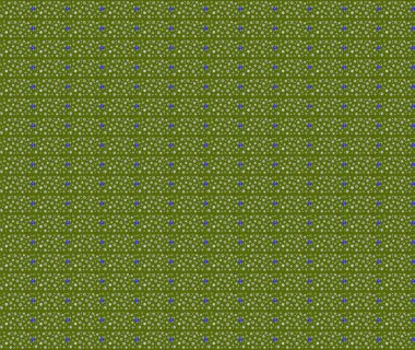 Küçük yeşil çiçeklerle oldukça eski bir besin torbası deseni. Tekstil, kumaş, kapaklar, duvar kağıtları, baskı, paket, koleksiyon defteri, örgü, dekupaj için çiçek arkaplanı..