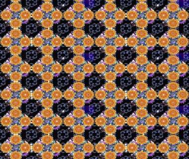 Karalama çiçeği. Renkli Bahar Teması eskiz kalıbı. Düz Çiçek Elementleri Tasarımı. Raster illüstrasyonu. Güzel kumaş deseni. Zentangle soyut çiçekleri.