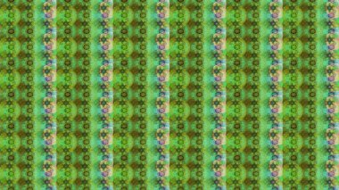 Renkli Bahar Teması eskiz kalıbı. Çiçek desenli eskiz, yaz çiçekleri. Düz Çiçek Elementleri Tasarımı. Yeşil renkte çiçekler.