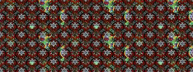 Raster illüstrasyonundaki çiçek desenli çizim. Düz Çiçek Elementleri Tasarımı. Renkli Bahar Teması eskiz kalıbı. Renkli çiçekler.