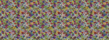 Yumuşak fayans. Klasik çiçek desenli. Yumuşak pamuk tasarımı. Raster 'ın taze dokusu. Paketleme, tekstil, duvar kağıdı için kusursuz çiçek arkaplanı.