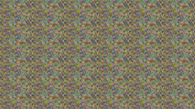 Sorunsuz çiçek desenli çiçekli, halk tarzında bırakır. Elle çizilmiş. Raster illüstrasyon.