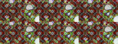 Renklerde güzel çiçekler ve yapraklar olan eskiz deseni, suluboya çiçek deseni, duvar kağıdı, kart veya kumaş için fayanslı. Raster illüstrasyonu.