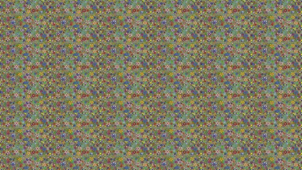 Sorunsuz çiçek desenli çiçekli, halk tarzında bırakır. Elle çizilmiş. Raster illüstrasyon.