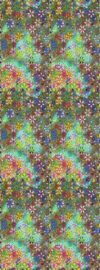 Yeşil ve nötr renklerde çiçekler. Elle boyanmış suluboya, kusursuz çiçekler ve bitkiler..