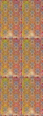 Çiçek deseni duvar kağıdı, desen dolguları ve web sayfası arka planı için kullanılabilir. Süslü, dikişsiz, soyut çiçeklerle süslenmiş. Şekillendirilmiş çiçeklerle kusursuz desen.