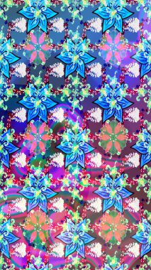 Mavi renkli çiçekler. Yumuşak, yaz çiçekli arka plan. Raster çiçek desenli ve çiçekli..