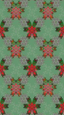 El çizimi Raster çizimi. Karalama elementleri. Çizim çiçek deseni duvar kağıdı, web sitesi arkaplanı, paket kağıdı, davetiye, broşür, pankart veya web sitesi için kullanılabilir.