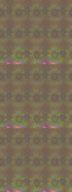 Renklerle. Soyut çiçek çizim kalıbı arka planı. Küçük çiçekteki sevimli çiçek deseni. Raster illüstrasyonu. Raster deseni.