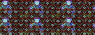 Düz Çiçek Elementleri Tasarımı. Kahverengi ve mavi renkli şirin çiçek desenleri. Raster Modaya uygun kumaş deseni. Renkli Bahar Teması çizim şablonu.