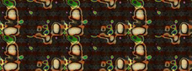 Raster illüstrasyonu. Renkli çiçekler. Çizim çiçek deseni duvar kağıdı için kullanılabilir.