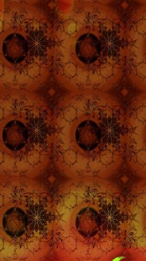 Raster Çiçek İllüstrasyonu 'nun şirin tekstili. Etnik çiçeklerle renklendirilmiş zarif eskiz deseni.