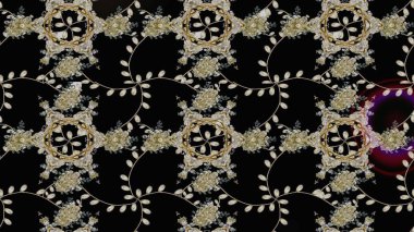 Moda baskısı. Raster illüstrasyonu. Çiçeğin suluboya çizimlerinin mükemmel deseni. Suluboya çizim kalıbı. Dekorasyon ve tasarım için güzel bir desen. Eski.