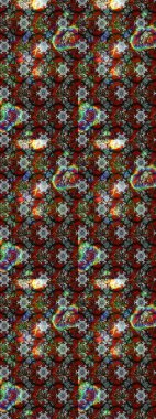 Moda baskıları için zarif bir şablon. Küçük renkli çiçekler. Motley illüstrasyonu. Çiçekli bahar çiçekleri. Küçük çiçekte şirin desenler.