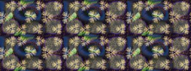 Raster Illustrasyon 'daki Çiçek Deseni' nin son moda çizimi. Gri renkli çiçekler. Renkli Yaz Temalı eskiz kalıbı. Düz Çiçek Elementleri Tasarımı.