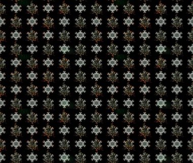 Raster çiçek desenli çiçek deseni, yapraklar, dekoratif elementler, sıçrama, lekeler, el çizimi kontur çizgileri ve Doodle çizim stili, grafik raster çizim çizimi.