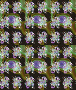 Moda baskıları için zarif bir şablon. Halk tarzı. Modern çiçek arkaplanı. Parlak renkli çiçekleri ve gri yaprakları olan muhteşem bir çiçek deseni..