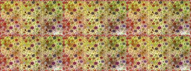 Tekrar eden çiçek arkaplanı, zarif bej ve nötr çiçek duvar kağıdı. Çiçek desenleri bej ve nötr renklerde, el yapımı papatyalar, papatyalar.