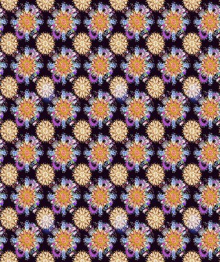 Raster illustration. Collection of hand drawn flowers and plants. In sketch style black colors. Sketch floral pattern with cute doodles flowers. Raster illustration.