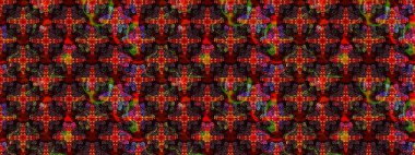 Düz Çiçek Elementleri Tasarımı. Raster illüstrasyonundaki çiçek desenli çizim. Kahverengi renkli çiçekler. Renkli Yaz Teması çizim şablonu.