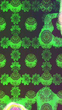 Sevgililer günü ve tebrik kartı konsepti için şık bir davetiye. Manzaralı çiçek deseni. Çiçek kompozisyonu, el boyası, hassas şablon. Üst manzara, yumuşak yeşil renk biçimi.