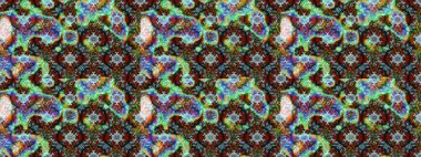 Düz Çiçek Elementleri Tasarımı. Renkli çiçekler. Renkli Bahar Teması eskiz kalıbı. Raster illüstrasyonunda çiçek deseni çizimi.