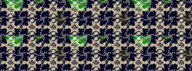 Raster illüstrasyonundaki çiçek desenli çizim. Suluboya tarzında siyah renkte çiçekler.