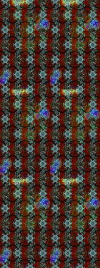 Düz Çiçek Elementleri Tasarımı. Çiçeksel fantezi tasarımı ve parlak bir arka plan çizimi. Renkli Bahar Teması çizim şablonu.